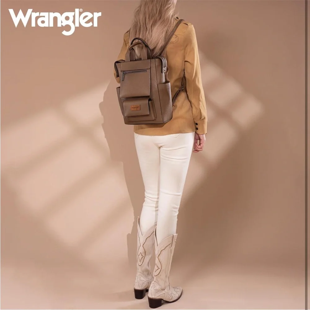 Wrangler Leather convertible Backpack